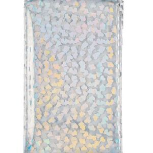 Comfort Bay Iridescent Hearts Shower Curtain Liner